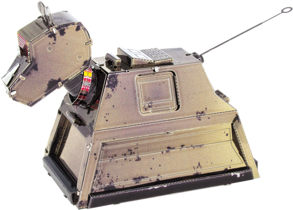 Metal Earth Doctor Who Rusky K - Doctor Who (600x443), Png Download