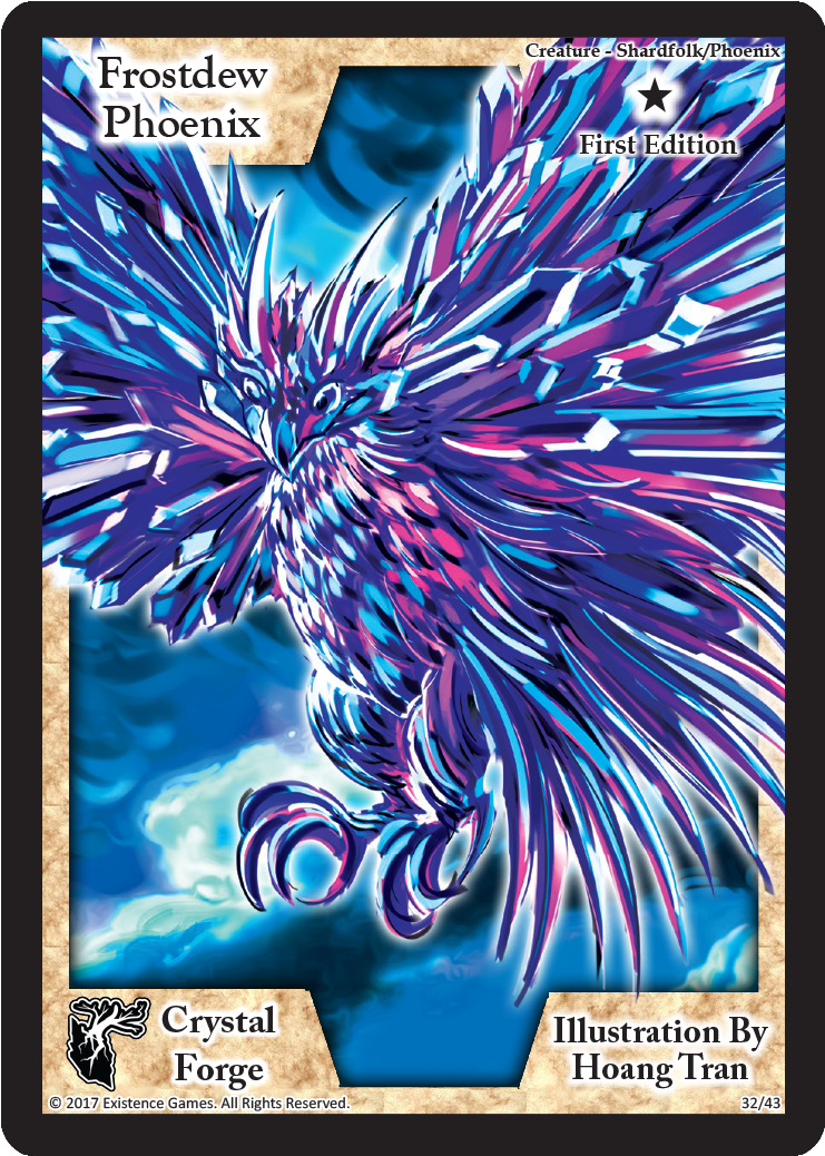 32 Frostdew Phoenix - Phoenix (825x1125), Png Download