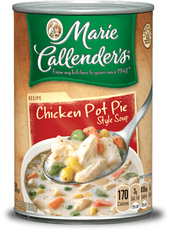 Chicken Pot Pie Soup - Chicken And Dumplings Can (482x482), Png Download
