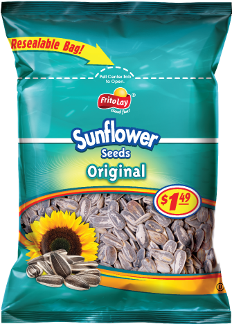 Frito Lay Sunflower Seeds, Salt & Pepper - 5 Oz (334x483), Png Download