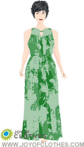 Vestido Largo - Bracciale Georgie (300x520), Png Download