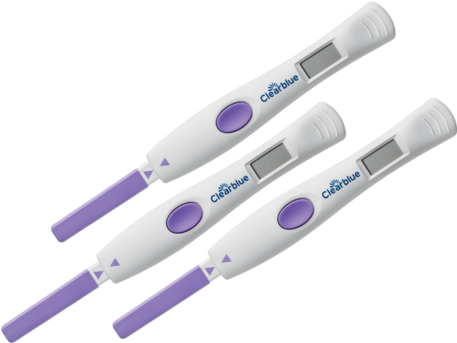 Typically Identifies 4 Or More Fertile Days1 - Clearblue Purple (661x500), Png Download