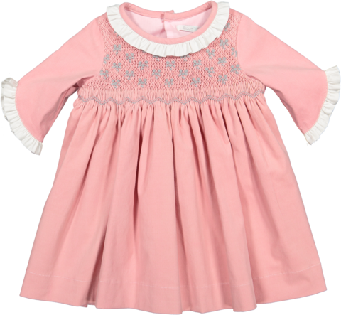 Vestido "pink Velvet" - Vestido Pink (480x443), Png Download