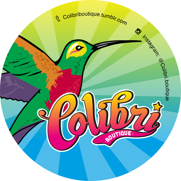Logo Design And Illustrations For Colibri Boutique - Illustration (709x709), Png Download