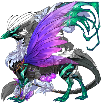24191778 350 - Dragon Virgil Sanders Sides (350x350), Png Download