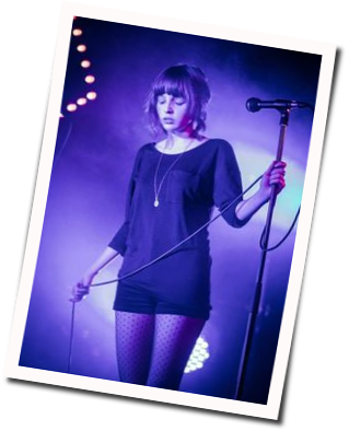 Chvrches Guitar Chords For Graffiti - Chvrches (319x394), Png Download