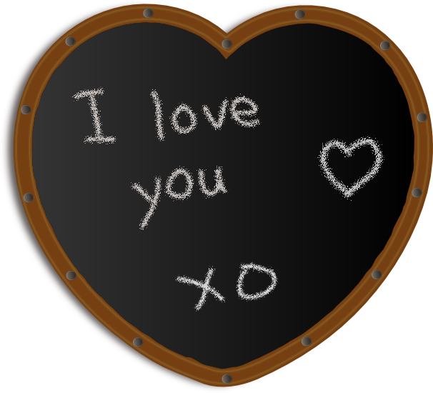 It's - Heart (606x550), Png Download