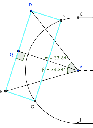 If Pg Was Entirely On The Semi-circle - Diagram (328x428), Png Download