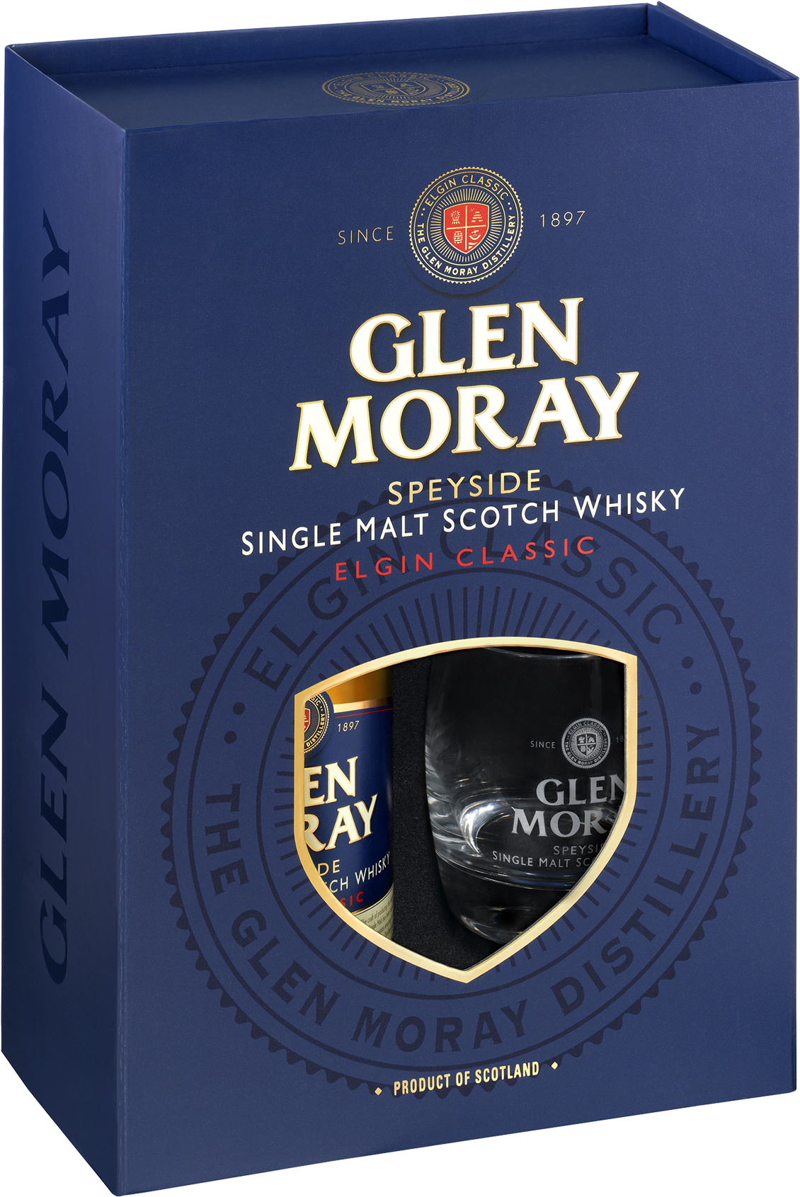 Glen Moray Classic Scotch Whisky Glasses Gift Pack (1600x2000), Png Download