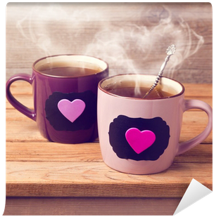 Cup Of Tea With Chalkboard Stickers And Heart Shape - Szczęśliwe Małżeństwo - Simmons David, Simmons Sandy (400x400), Png Download