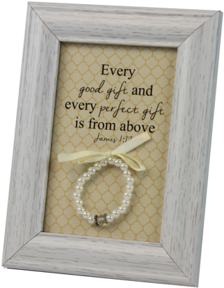 Baby Girl Blessing Gift Set - Picture Frame (325x430), Png Download