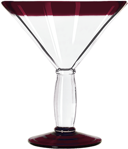 Libbey 92306r Glass, Cocktail / Martini - Libbey Aruba 15 Oz. Cocktail Glass 92306 (376x338), Png Download