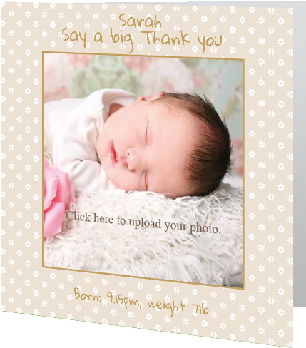 Babycard Big Thank You Girl - Small Portable Fan,wild Wolf Led Light Portable Table (500x500), Png Download