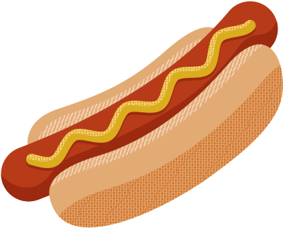 Hotdog - Portable Network Graphics (500x500), Png Download