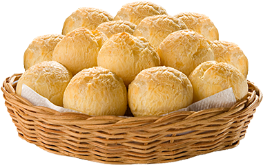 Pão De Queijo - Aqui Tem Pao De Queijo (400x400), Png Download