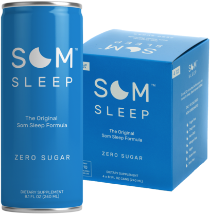 Som Sleep Zero Sugar 4 Pack - Som Sleep (480x480), Png Download