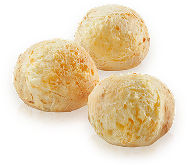 Pão De Queijo Tradicional - 3 Paes De Queijo (650x400), Png Download