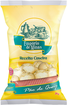 Pão De Queijo Coquetel 3 Kg - Pao De Queijo Empório (404x600), Png Download