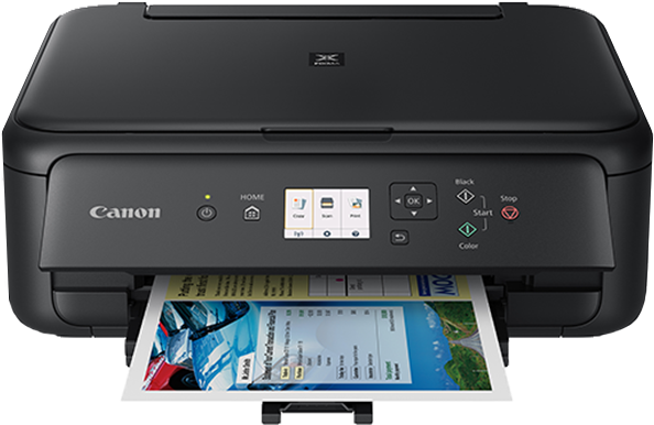 Vivid Expression - Canon Pixma Ts5150 Colour Ink-jet - Printer / Copier (800x830), Png Download