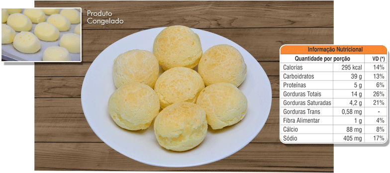 Pão De Queijo - Calorias Pão De Queijo (800x358), Png Download