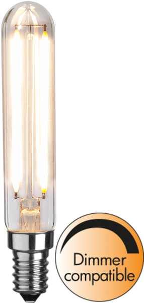 Led Lamp E14 T20 Filament - Filament Led E14 Buislamp (600x600), Png Download