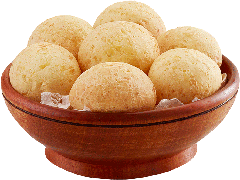 Pão De Queijo Super Lanche Assado E Congelado 46g - Pão De Queijo (1000x699), Png Download