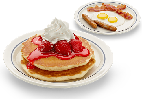 Rooty Tooty Fresh N Fruity - Ihop Siam Paragon (491x342), Png Download