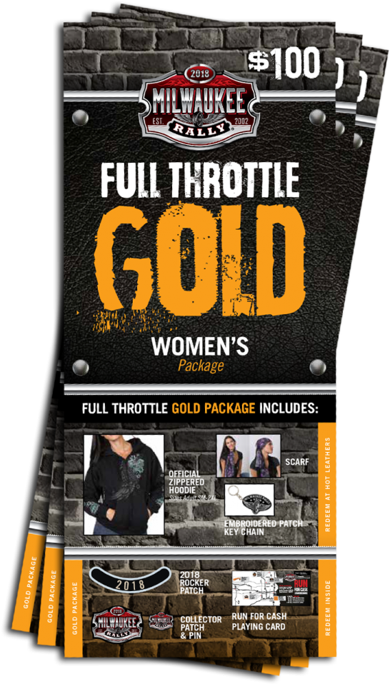 By Purchasing The Full Throttle Gold Package , You - Milwaukee (580x1064), Png Download