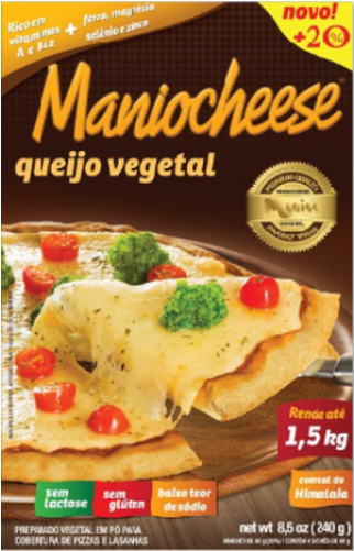Maniocheese Queijo Vegetal Em Pó Manioc 240g (500x500), Png Download