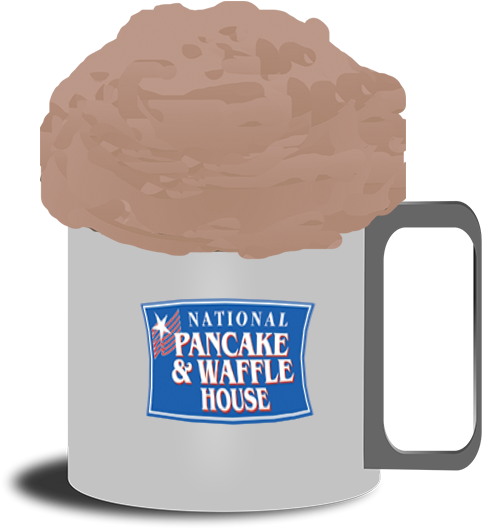 Williamsburg Pancake House Adventuresgoing Off Griddle - Illustration (600x600), Png Download