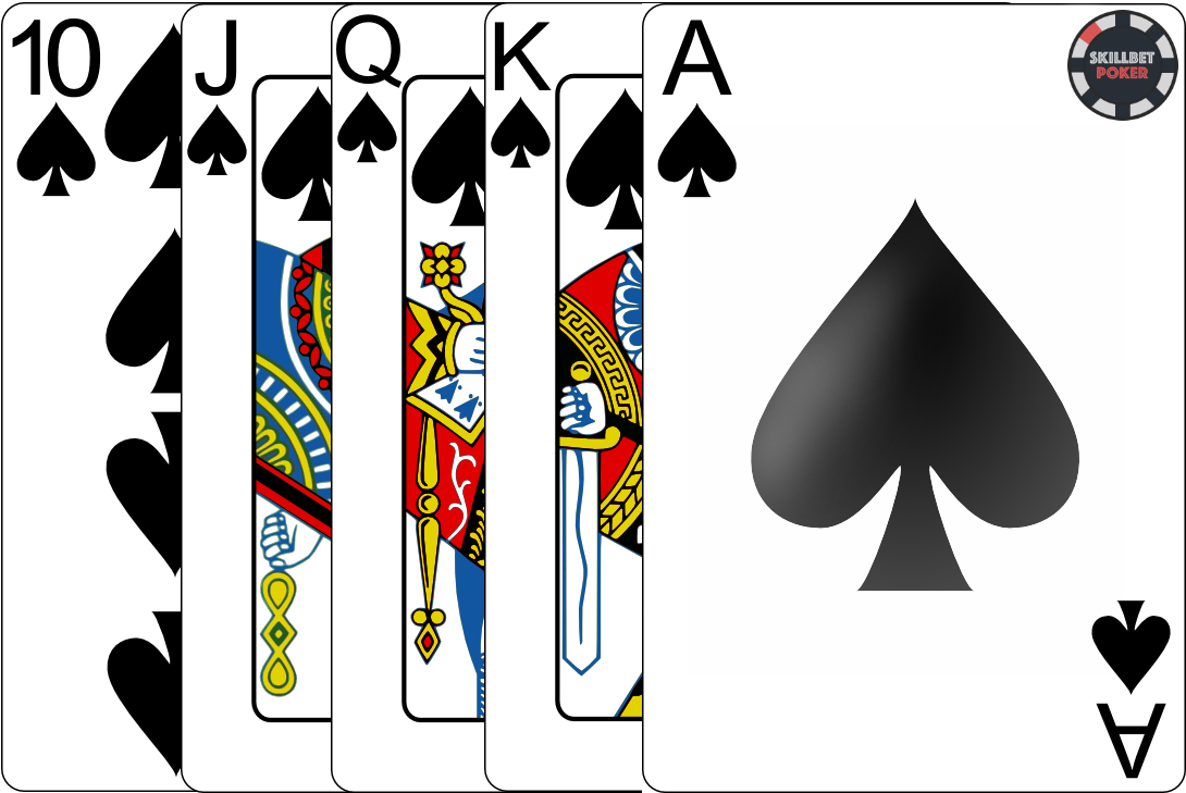 Royal Flash Ranking - Poker Poker Poker Large Mug (1600x1200), Png Download