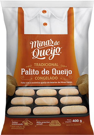 Palito De Queijo Tradicional - Pao De Queijo Palito (316x444), Png Download