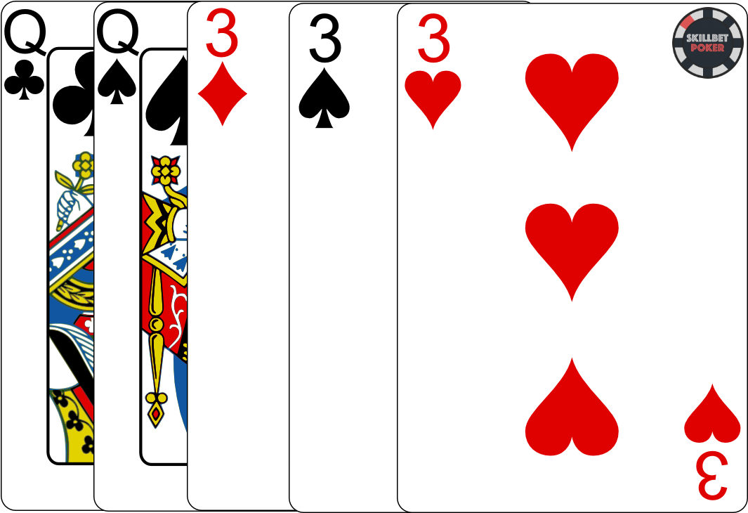 Full House Ranking - Card (1600x1200), Png Download