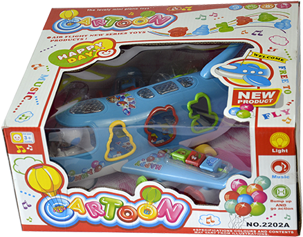 850926 Cartoon Plane - Airplane (500x400), Png Download