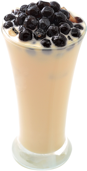 Okinawa Pearl Milk Tea - Pearl Milk Tea Png (318x620), Png Download