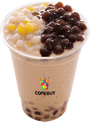 Comebuy Milk Tea - Comebuy (600x600), Png Download
