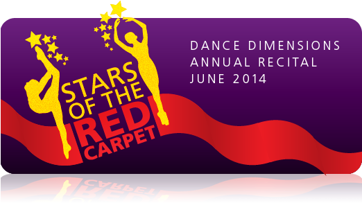 Dance Dimensions Bulletin 2014s - Graphic Design (521x360), Png Download