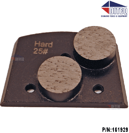 Dovetail Trapezoids Double Round 25 Grit - Diteq (435x450), Png Download