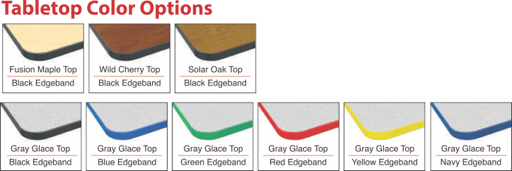 Mg2200 Series Trapezoid Activity Table - Payment Options (724x242), Png Download