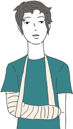 Broken Legs Arms Bones And Limbs Dream Meaning - Illustration (450x450), Png Download