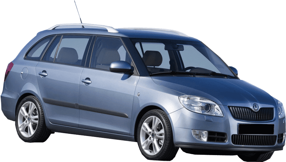Car Group B - Skoda Fabia 2008 Estate (1139x895), Png Download