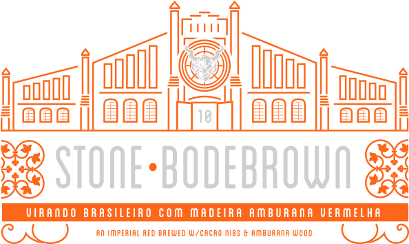 Bodebrown / Stone "virando Brasiliero Con Madeira Vermelha" - Stone Brewing Co. (600x600), Png Download