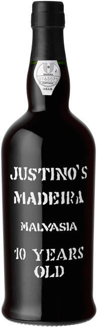 Justino's Madeira Malvasia 10 Yo - Justinos Madeira Malvasia 10 (200x658), Png Download