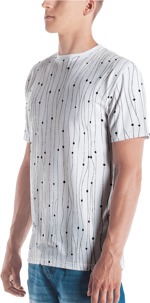 Vertical Stripes And Dots T Shirt T Shirt Zazuze - Pumpkin Shirt - Halloween Shirt - Pumpkin Costume - (1000x1000), Png Download