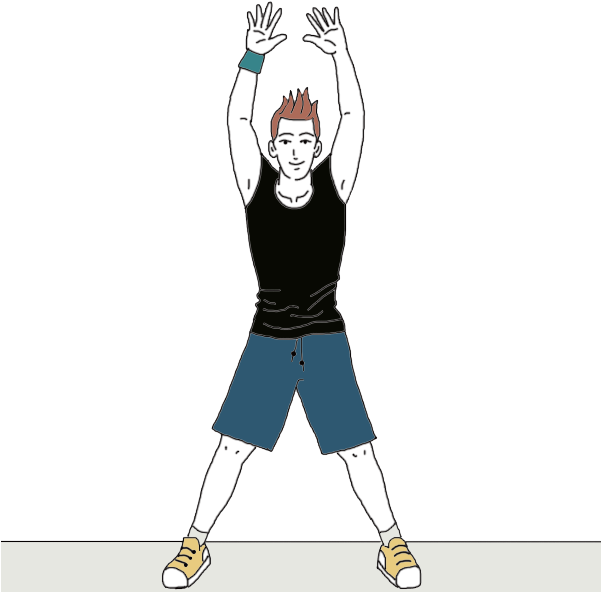 Download Jumping Jack Cartoon Jumping Jack Png Full Size Png Image Pngkit