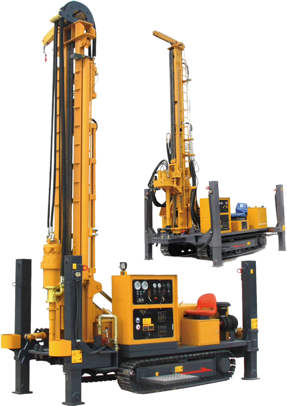 Сrawler Water Well Drilling Rig Xsl3/160 (984x984), Png Download