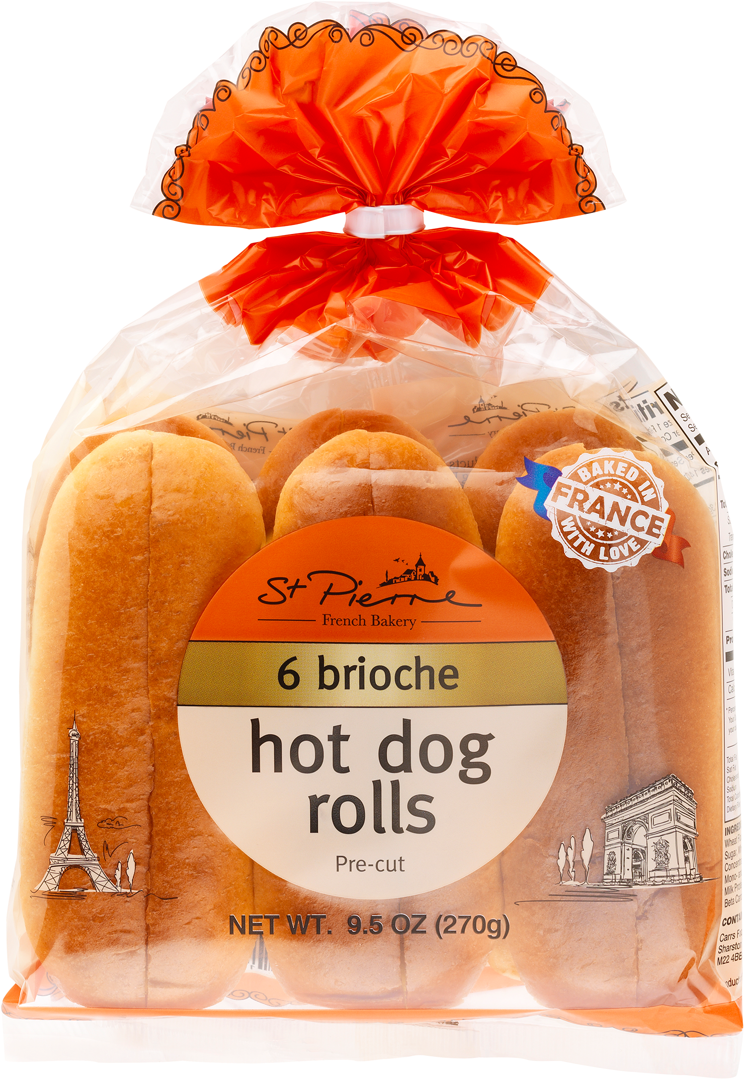 Egg And Milk - Hot Dog Brioche Bun (1761x2355), Png Download