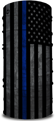 Thin Blue Line Grunge - Thin Blue Line (250x500), Png Download