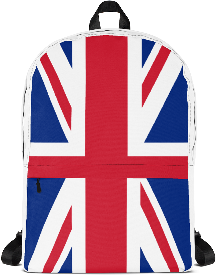 United Kingdom Flag "solo" Backpack - Backpack (1000x1000), Png Download