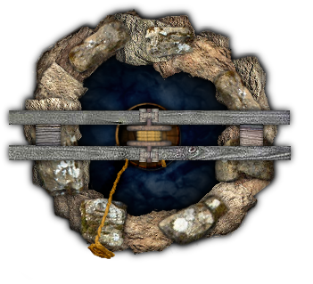 22 161k Waterwell3 Blu - Dundjinni Stone (395x352), Png Download